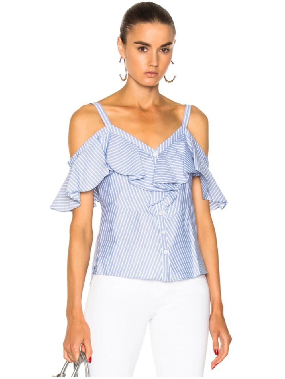 Veronica Beard Off the Shoulder top